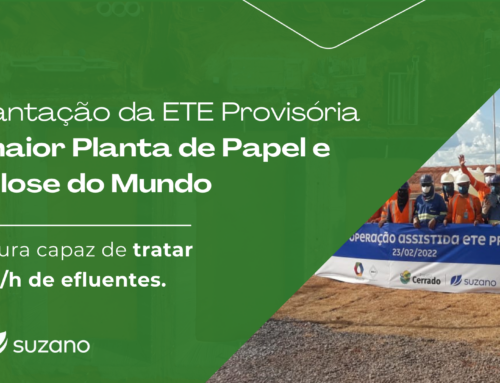 Projeto Cerrado Suzano – Implantação de ETE provisória na maior planta de papel e celulose do mundo