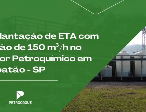 Implantação de ETA com vazão de 150 m³/h no Setor Petroquímico em Cubatão – SP